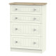 Palermo 4 Drawer Deep Chest